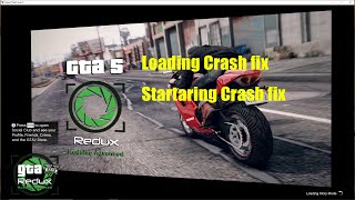 GTA Loading Crash fix starting crash fix Redux mod crash fix [upl. by Jochebed45]