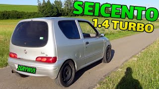 Pokonał 700km by wystroić SEICENTO 14 TURBO TJET SWAP 200HP  GT2056 [upl. by Ponce]