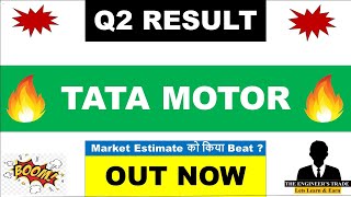 Tata Motors Q2 Results 2025  Tata motors Results Today  Tata Motors Share News Today [upl. by Michaella]