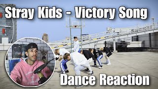 Dancer React Stray Kids 승전가Victory Song Dance Practice [upl. by Nelyk]