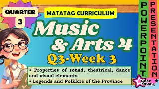 MAPEH 4 Quarter 3 Week 3 MusicampArts Fugtong A Kalinga Folktale Narrative MATATAG PowerPoint [upl. by Moyra834]