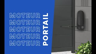 TUTO Installation moteur portail battant  Motorisation intégrée [upl. by Aimac]