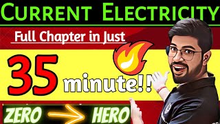 Current Electricity OneShot Revision  Chapter3 Class12 Physics Oneshot  CBSE JEE NEET [upl. by Spancake]