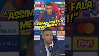 ASSIM QUE SE PRONUNCIA MBAPPÉ😳 [upl. by Bebe]