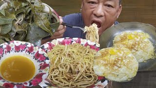 chow chow recipe with soup michingapattaampomelettekhipsvlog3739 [upl. by Rosse]