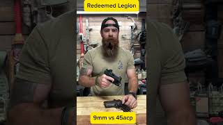 45 ACP vs 9mm Which is Better Answer in the Comments pistolshooting firearmstraining guntuber [upl. by Annoif]