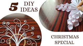 Christmas Decoration Ideas Paper Craft Wall DecorationsHome Decorationchristmas papercraft diy [upl. by Sousa127]