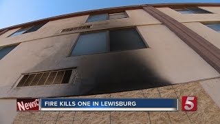 1 Killed In Lewisburg Apartment Fire [upl. by Bohman106]