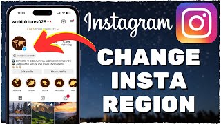 How to Change Instagram RegionCountry on Instagram 2024 [upl. by Arakawa]