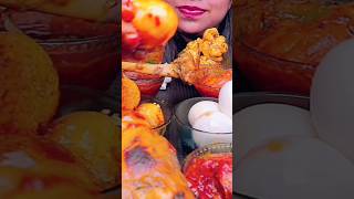 Eating Spicy Egg Curry Mukbang  Eating Food Show  Tangy ASMR  eggcurryasmreating [upl. by Ggerg]