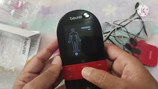 Unboxing Beurer IEM 58 4 in 1 device  TENS  EMS  MASSAGE  HEAT [upl. by Anthe]