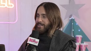 Jared Leto Backstage at Kiss 108s Jingle Ball [upl. by Nroht]