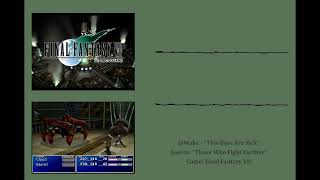 Final Fantasy VII  Those Who Fight Further Boss Theme  Metal Remix quotThis Boss Are Sickquot [upl. by Epul]