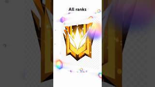 🤡bronzegrandmaster😎ffall ranks ffeditsong [upl. by Fiester359]