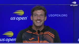 Pablo Carreno Busta quotI never expected this momentquot  US Open 2020 Press Conference [upl. by Ynehpets]