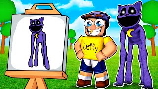 Jeffy Becomes What He Draws in Roblox [upl. by Mharba]