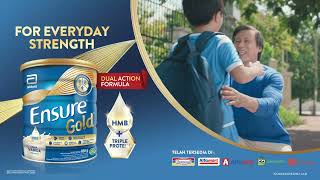 Ensure Gold dengan Dual Action HMB  Triple Protein ForEverydayStrength [upl. by Leslee]