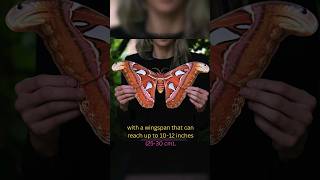 Atlas Moth 🦋 Largest moth in the world [upl. by Tu]