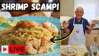 Best Spaghetti Shrimp Scampi Recipe by Pasquale Sciarappa [upl. by Nnarual]