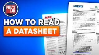 How To Read A Datasheet  Phils Lab 123 [upl. by Airtemed290]