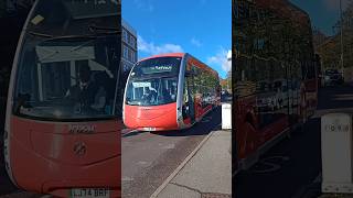 FIRST DAY OF quotIE TRAMquot BUSES  Go Ahead London Metrobus IE14 LJ74BRF Irizar IE Tram on Route 358 [upl. by Inger]