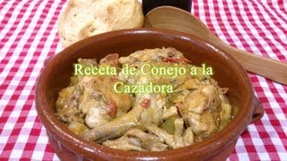 Receta fácil de Conejo a la Cazadora [upl. by Femi]