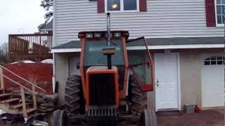 Allis Chalmers 6080 cold start [upl. by Nabetse926]