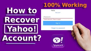 How to Recover Yahoo Mail Account Password  2021 100 Working  Reset Yahoo Mail Password [upl. by Arathorn202]