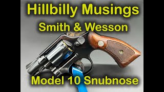 Smith amp Wesson Model 10 Snubnose Revolver  A quick closeup [upl. by Abner410]