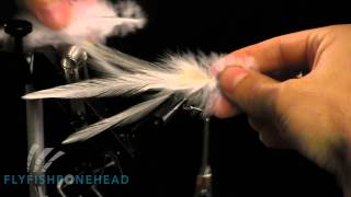 Fly tying video Gary Bullas Papagallo fly in olive by flyfishbonehead [upl. by Ackerman]