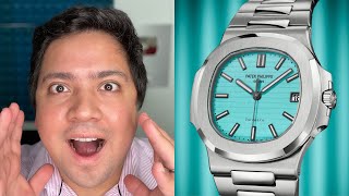 Patek Philippe 5711 Nautilus Tiffany Blue INSTANT REACTION [upl. by Llenyaj]