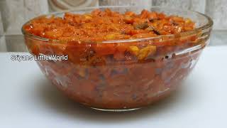 Carrot Achar Carrot Achar Recipe [upl. by Ardnovahs]