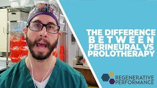 The difference between Perineural vs Prolotherapy [upl. by Eissak18]