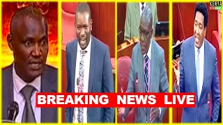 LIVE  CS Mbadi facing Tough Questions from Senators in Senate Parliament [upl. by Enyledam]