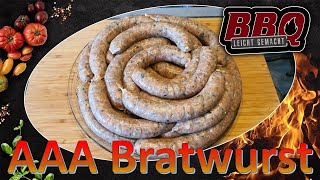 Bratwurst nach eigenem Rezept selber machen [upl. by Mathias]