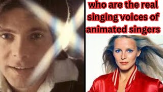 who are the real singing voices of animated singers [upl. by Sharai28]