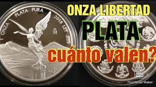 ONZA LIBERTAD de plata Precio 2023 hermosa moneda [upl. by Hale]