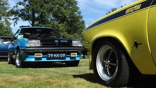 Opel Manta club  OMCN concours Ermelo 2024 [upl. by Neelrihs]