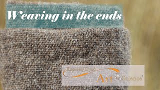 A Story about my Warpweighted Loom  Finishing an Iron Age Textile  Expertly Dyed [upl. by Ainehs]