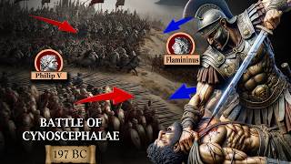 Decisive Battle CHANGED history of Macedonian  Battle of Cynoscephalae  Phalanx vs Legion [upl. by Nilra846]