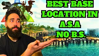 BEST Base Location For Official PVP amp SmallTribes In Ark Survival Ascended [upl. by Margaux]