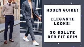 HosenFit So sollten dir deine Hosen anliegen  Männer Style  Modern Gent [upl. by Ck]