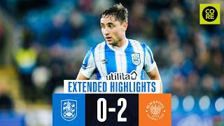 EXTENDED HIGHLIGHTS  Huddersfield Town 02 Blackpool [upl. by Yroger]