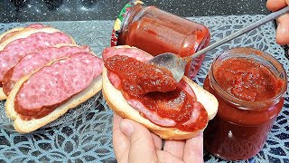 КЕТЧУП ПЕРЕСТАЛА ПОКУПАТЬ В МАГАЗИНЕ ГОТОВЛЮ САМА РЕЦЕПТ ВКУСНОГО ДОМАШНЕГО КЕТЧУПА [upl. by Hauhsoj]