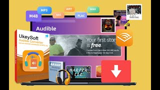 UkeySoft Audible Converter Complete User Guide  Convert Audible AAXAA to MP3 [upl. by Giaimo]