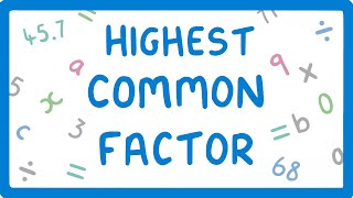 How to find the Highest Common Factor 7 [upl. by Desberg138]