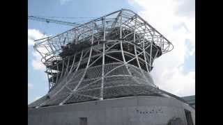 Soumaya Museum Façade Construction Sequence [upl. by Junina767]