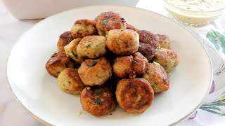 RECETTE BOULETTES DE POISSON  FACILE ET RAPIDE  JOLLY KISSIN [upl. by Larsen]