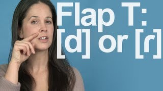 Flap T Really a D Sound American English Pronunciation [upl. by Debby]