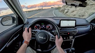 2022 Kia Seltos Nightfall Edition  POV Test Drive Binaural Audio [upl. by Giliana]